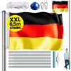 MONZANA Fahnenmast 6,5m Seilzug Produktbild-Vorschau 1