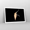 Poster - Poster ohne Rahmen - Schwarz Frau Hut - 91,5x61 cm Produktbild-Vorschau 7