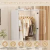 Fortuna Lai Kleiderschrank mit Glas Weiß, Vielseitiger Produktbild-Vorschau 5