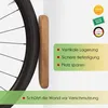 Fahrradhalter Wand aus Eiche (bis 50 mm)  -  Eiche Produktbild-Vorschau 3