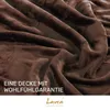 Lavea® Mikrofaser Kuscheldecke 150x200 cm, flauschig & Produktbild-Vorschau 5
