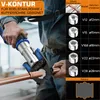 Profi Presszange Rohrpresszange TH & V-Kontur [TH16 TH20 Produktbild-Vorschau 5