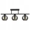 LUXOLAR Deckenleuchte 3 flammig Schwarz, Led Deckenlampe Produktbild-Vorschau 1