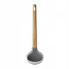 Cuillère à soupe en silicone avec manche en bois 27,5 cm Voir les images du produit 2
