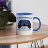 Geburtstagskind Level 8 Freigeschaltet Tasse Blau Happy Produktbild-Vorschau 4