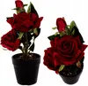 Künstliche Rosen im Topf 16cm - Romantische Deko - Produktbild-Vorschau 1