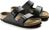 A pair of black Birkenstock sandals on a white background. Anteprima dell’immagine prodotto