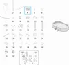 Bestway® Ersatzteil Poolfolie (granitgrau) für Hydrium™ Produktbild-Vorschau 2