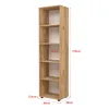 Bücherregal 'Vara' mit 5 Ablagen 178 x 49 x 30 cm Produktbild-Vorschau 5