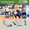 Balancetrainer Yoga Gymnastik Balance Half Ball pink Produktbild-Vorschau 4