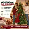 Umělá jedle 180 cm - vánoční stromek zelený - realistická Náhled obrázku produktu 3