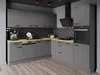 Winkelküche NESSA 250x250 cm Küchenzeile Einbauküche Produktbild-Vorschau 1