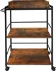 Worcester servírovací vozík 65x41,5x87cm - Průmyslové dřevo Náhled obrázku produktu 3