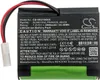 A close-up of a lithium-ion battery pack with visible text and branding. Anteprima dell’immagine prodotto