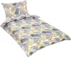 Baumwollbettwäsche - Weiß, Schwarz, Lachs - 140x200, 70x90 Produktbild-Vorschau 2
