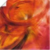ARTland Poster Roter Lichtertanz Größe: 70x70 cm Produktbild-Vorschau 1