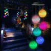 Lampe solaire à LED suspendue 600mAh accu, Carillon à LED Voir les images du produit 3