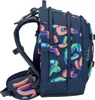 Side view of a backpack with a colorful abstract pattern. Náhled obrázku produktu