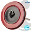 tecuro Universal Ablaufventil rot RAL 3003, 1 1/4 Zoll - Produktbild-Vorschau 5