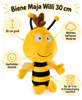 Peluche de abeja Willi, color negro y amarillo, 30 cm. Vista previa de la imagen del producto 2