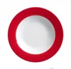 Ritzenhoff & Breker Serie 'Doppio' Suppenteller 22 cm Rot Produktbild-Vorschau 4