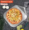 Große Pizzaschaufel, Pizzaschaufel aus Edelstahl, faltbar, Produktbild-Vorschau 7