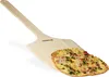 Relaxdays Paletta per pizza XXL, in legno, manico extra Anteprima dell’immagine prodotto 1