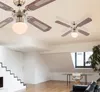 Two ceiling fans with lights in a modern living room. Náhľad obrázku produktu