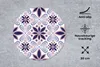 MuchoWow® Mauspad Mousepad Blumen - Luxus - Design 30x30 cm Produktbild-Vorschau 2