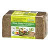 A loaf of bread packaged in plastic wrap, presented against a white background. Voir les images du produit
