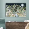 MuchoWow® - Leinwandbilder - Kinder - Dschungel - Natur - Produktbild-Vorschau 4