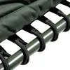 Close-up view of the attachment mechanism of a green recliner chair. Produktbild-Vorschau