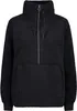 Woman Sweat Bonded Teddy with inner Polar Fleece 46 schwarz Produktbild-Vorschau 1