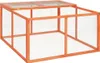 vidaXL Clapier pour lapins 124x120x60 cm Bois massif sapin Voir les images du produit 7