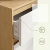 VASAGLE Kommode mit 4 Schubladen Modernes Sideboard für Produktbild-Vorschau 5