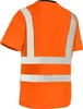 TEXXOR Warnschutz T Shirt HOOGE Gr. 3XL orange Produktbild-Vorschau 4