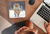 MuchoWow® Mauspad Mousepad Tiger - Landschaft - Schnee - Produktbild-Vorschau 3