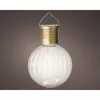Solar Gartenleuchte LED Kugel Glühbirne Kunststoff 8x11cm Produktbild-Vorschau 9