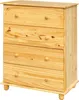 Möbilia Kommode | 4 Schubladen | Kiefer-Holz massiv | B 80 Produktbild-Vorschau 2