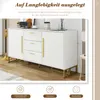 Merax Kommode Sideboard, mit 2 Türen & 3 Schubladen, Produktbild-Vorschau 6