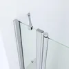 Duschabtrennung faltbar Dusche 85 90 95 105 115 135 cm Produktbild-Vorschau 4