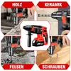 Akku-Bohrhammer Bürstenloser Schlagbohrmaschine 4-in-1 Akku Produktbild-Vorschau 12