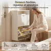 Meuble à Chaussures d'Entrée Blanc en Bois, 2 Portes Voir les images du produit 6