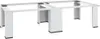 vidaXL Dubbele onderconstructie voor wasmachine en droger, Productafbeelding-voorbeeld 4