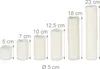 Relaxdays LED Kerzen Set, 6 Echtwachskerzen flammenlos, Produktbild-Vorschau 6