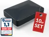 Qualinos Pfostenkappen 60x40 mm Walmdach Pyramide Anthrazit Produktbild-Vorschau 1