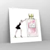 Poster - Poster ohne Rahmen - Mode Frau Parfüm - 60x60 cm - Produktbild-Vorschau 7