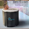 Extralink vasca bagno di ghiaccio XL 400 L con coperchio Anteprima dell’immagine prodotto 6