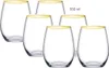 Pasabahce Gläser-Set Amber Golden Touch, Glas, Long Drink Produktbild-Vorschau 1