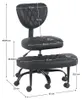 Kondela Ergonomiczny klękosiad na kółkach Samer - czarny Podgląd zdjęcia produktu 3